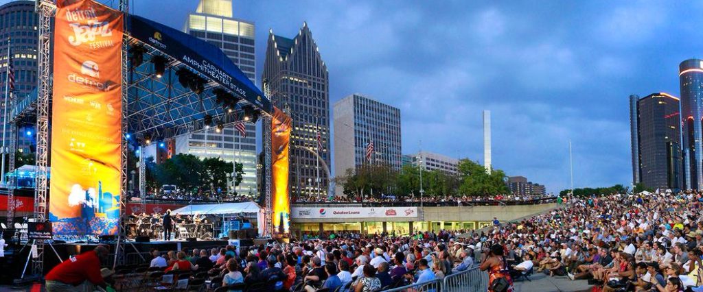 Detroit Jazz Festival City stage