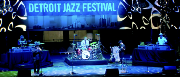 2023 Detroit Jazz Fest opening night stage