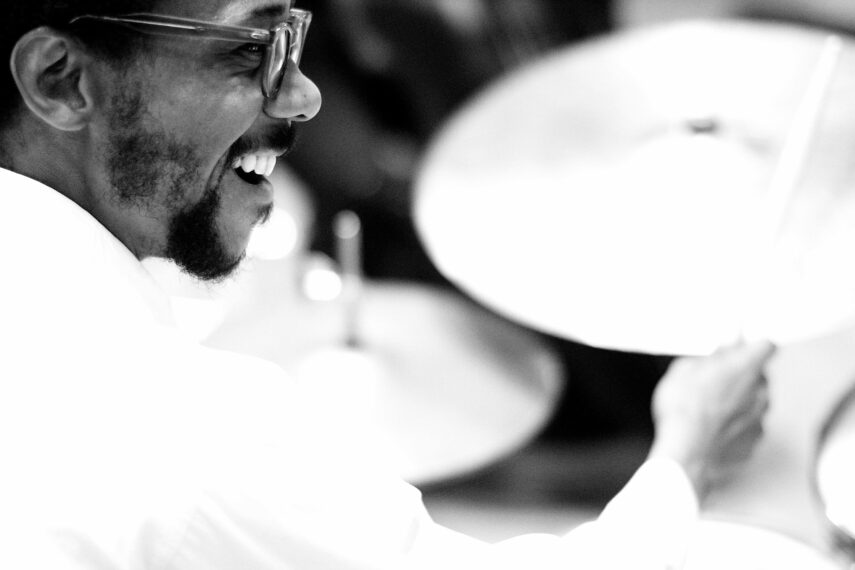 Brian Blade at drums