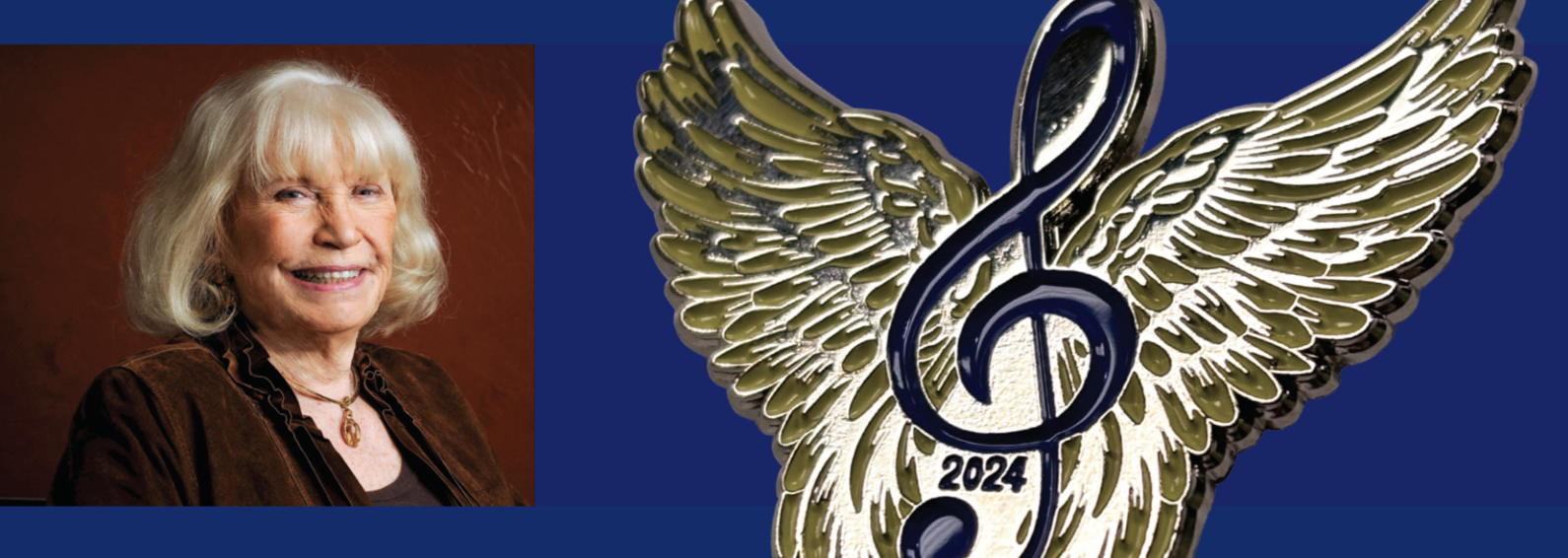 Angel of Jazz pin 2024